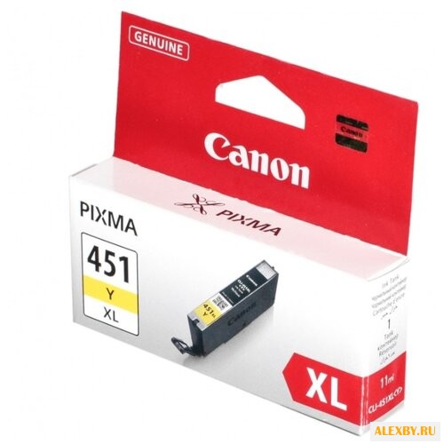 Картридж Canon CLI-451Y XL