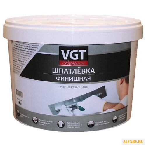 Шпатлевка VGT Premium финишная