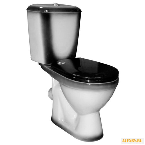 Унитаз ROSA Лира чёрный
