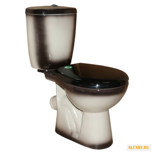 Унитаз ROSA Евро чёрный