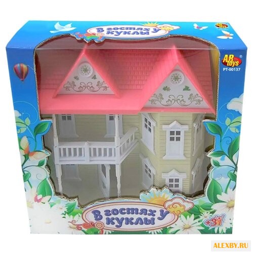 ABtoys кукольный домик В гостях
