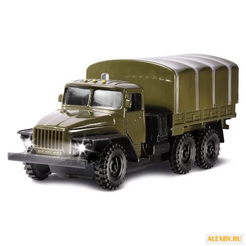 Грузовик ТЕХНОПАРК Урал военный