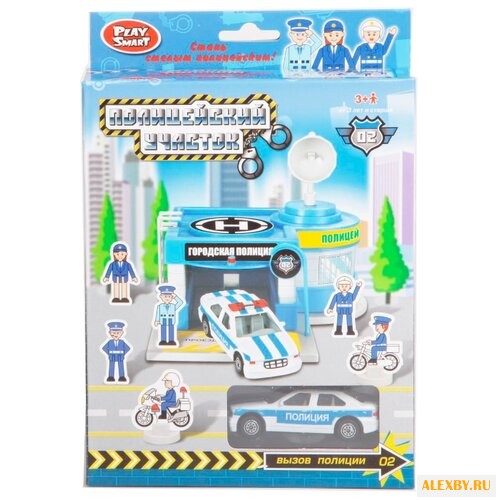 Joy Toy Полицейский участок 0897