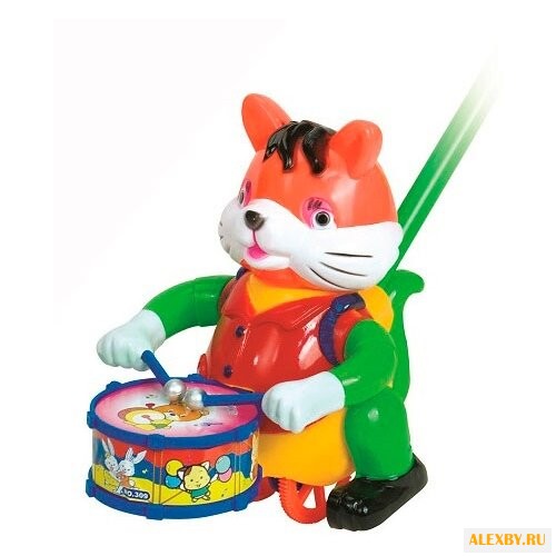 Каталка-игрушка Рыжий кот Кот