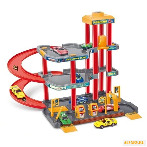 Dave Toy Парковка с 2 машинками