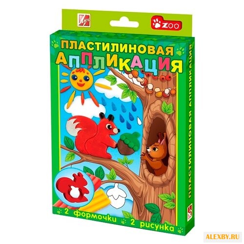 Пластилин Луч аппликация