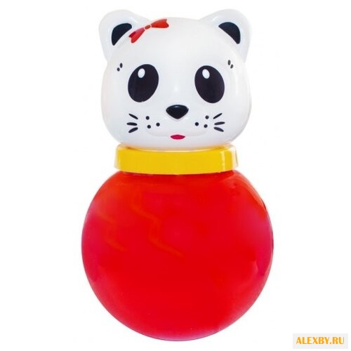 Неваляшка Пластмастер Кошечка