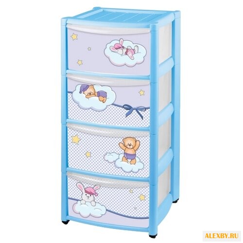 Бельевой комод Пластишка с
