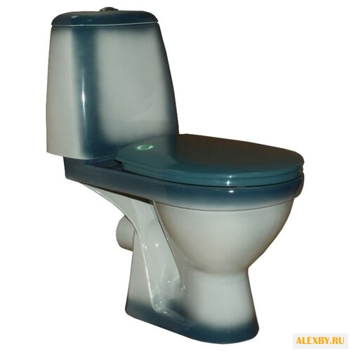 Унитаз ROSA Премьер зеленый