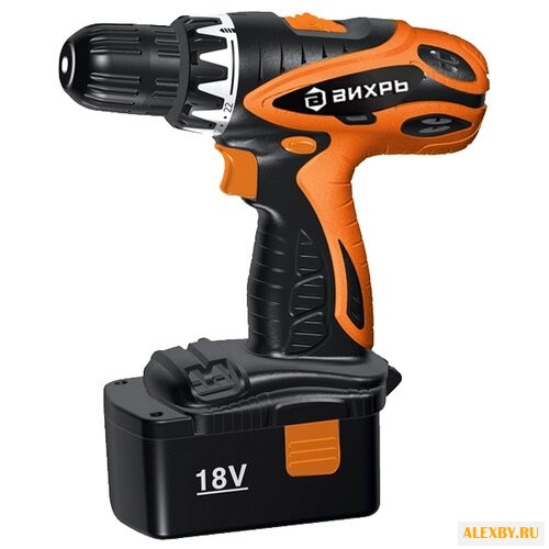 Дрель-шуруповерт ВИХРЬ ДА-18-2К