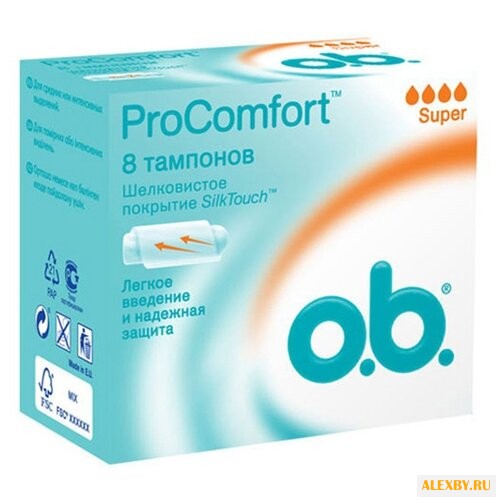 O.b. тампоны ProComfort Super