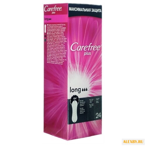 Carefree прокладки ежедневные