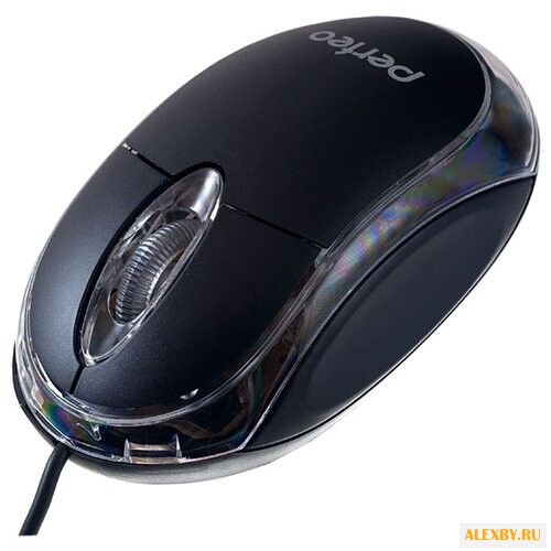 Мышь Perfeo PF-010 GLOW Black USB