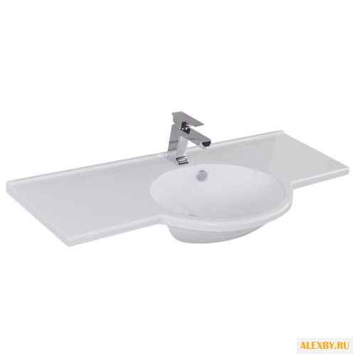 Раковина 120 см Aquanet Лайн 120