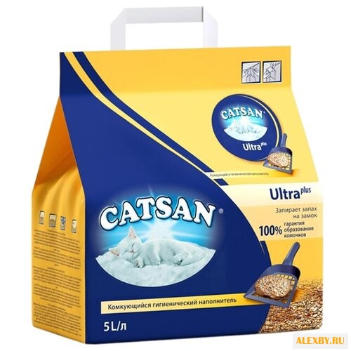 Наполнитель Catsan Ultra Plus 5 л