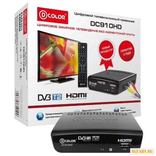 TV-тюнер D-COLOR DC910HD