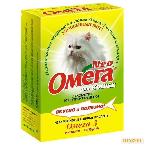 Витамины Омега Neo для кошек с