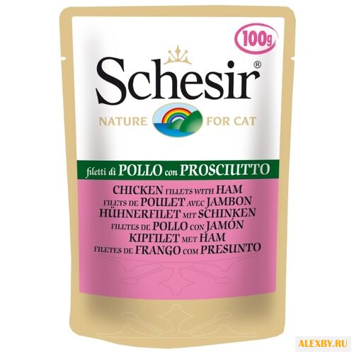 Корм для кошек Schesir Кусочки