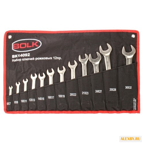 Набор гаечных ключей BOLK BK14092