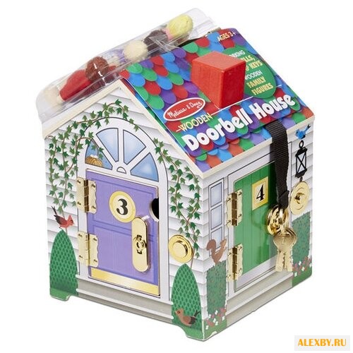 Melissa & Doug Домик с замками