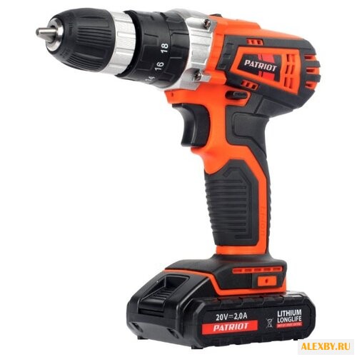 Дрель-шуруповерт PATRIOT BR