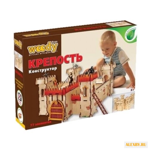 Конструктор Woody 273 Крепость