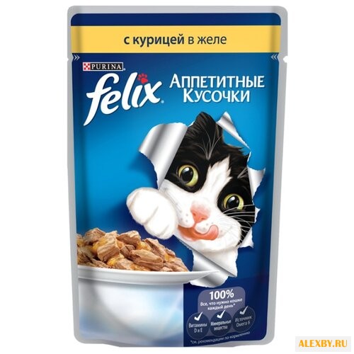 Корм для кошек Felix