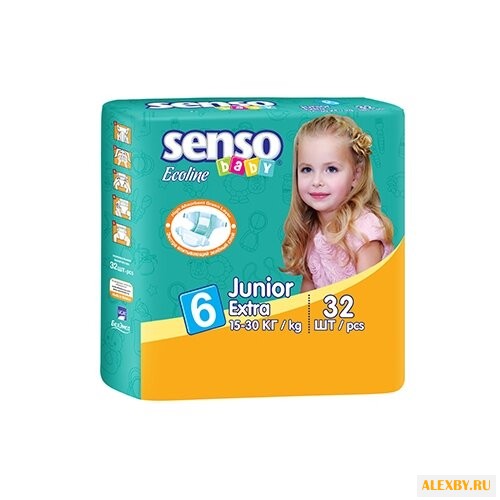 Senso baby подгузники Ecoline 6