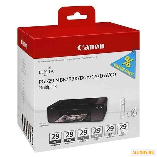 Картридж Canon PGI-29 MBK PBK