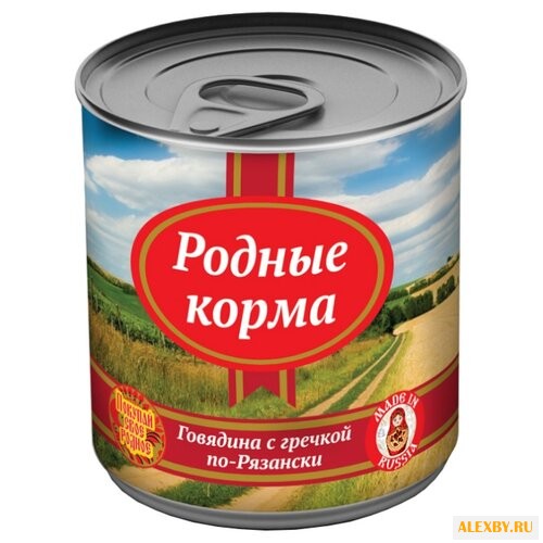 Корм для собак Родные корма