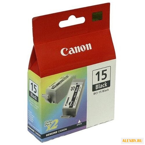 Картридж Canon BCI-15BK Twin