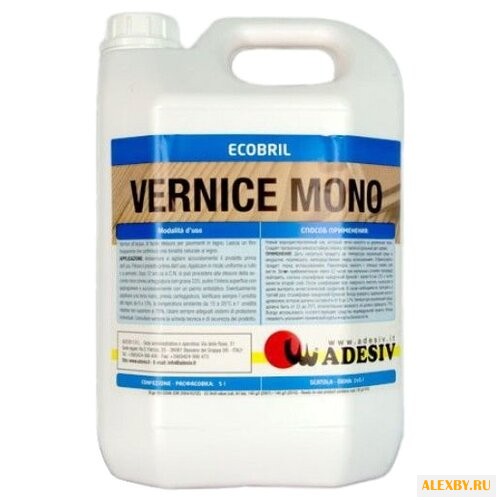 Лак Adesiv Mono полуглянцевый