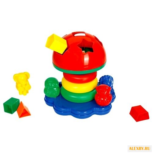 Пирамидка-сортер Simba Гриб