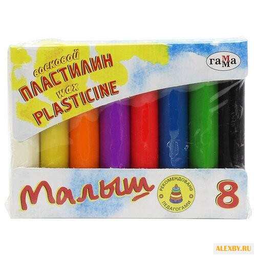 Пластилин Гамма Малыш восковой