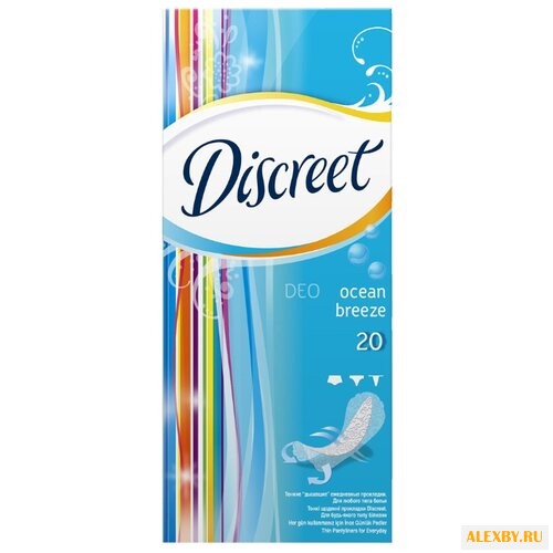 Discreet прокладки ежедневные