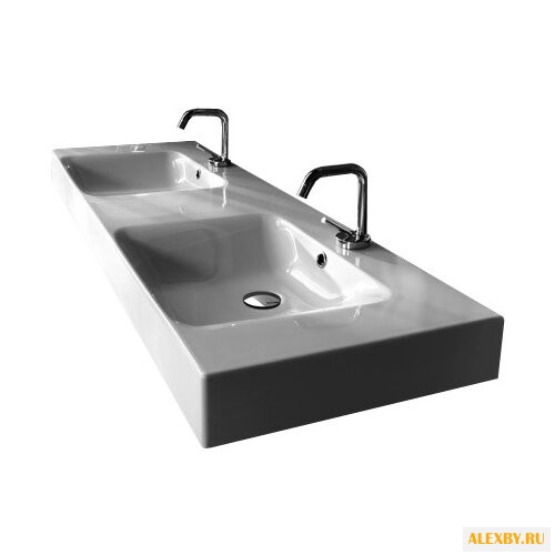 Раковина 140 см KERASAN Cento