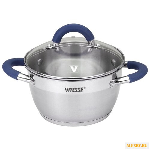 Кастрюля Vitesse Blue Arch 22 л