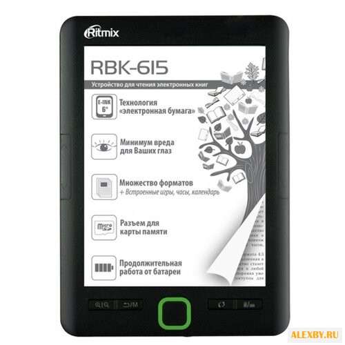 Электронная книга Ritmix RBK-615