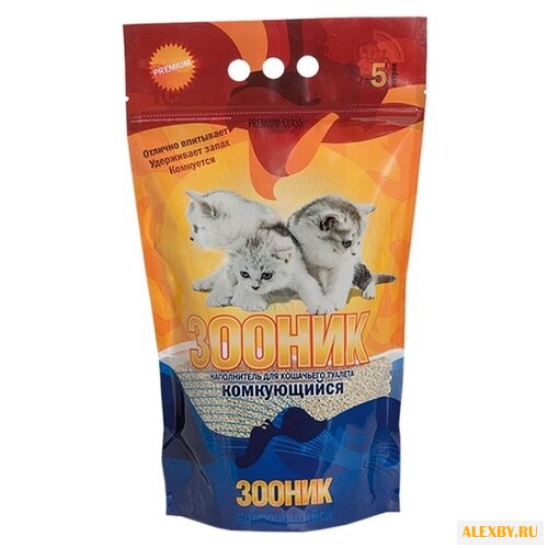 Наполнитель Зооник Комкующийся