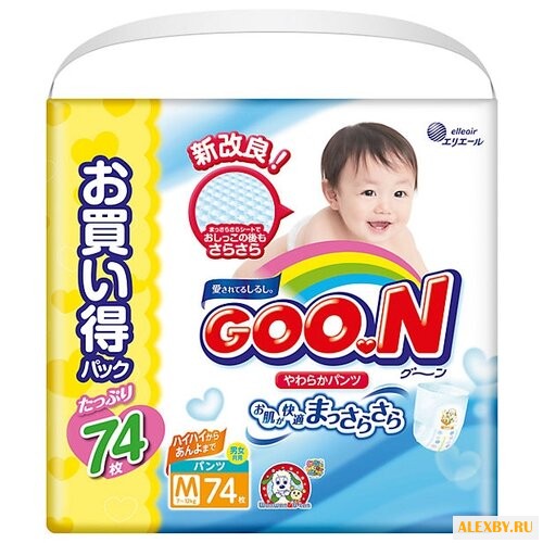 Goo.N трусики Ultra M 7-12 кг