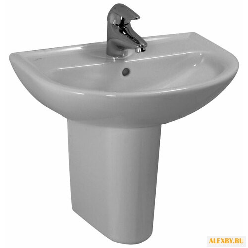 Раковина с пьедесталом 45 см