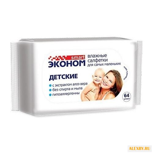 Влажные салфетки Эконом smart