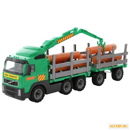 Лесовоз Полесье Volvo с