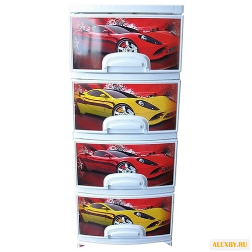 Бельевой комод РОССПЛАСТ 4