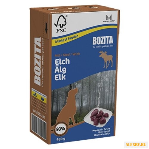 Корм для собак Bozita Dog Elk