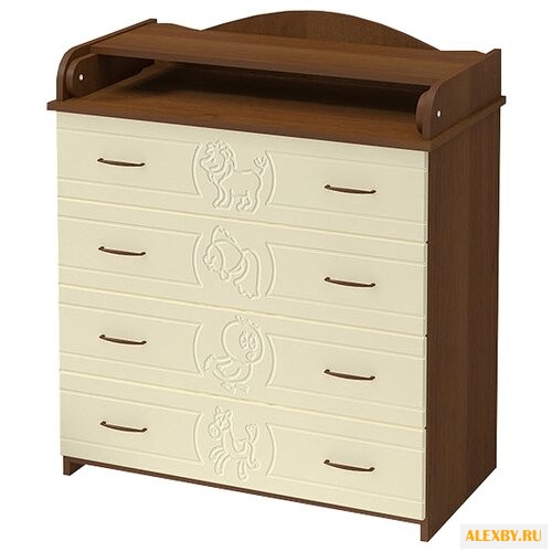 Пеленальный комод Алмаз-Мебель