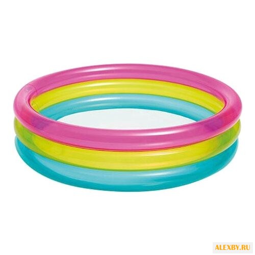 Детский бассейн Intex Rainbow