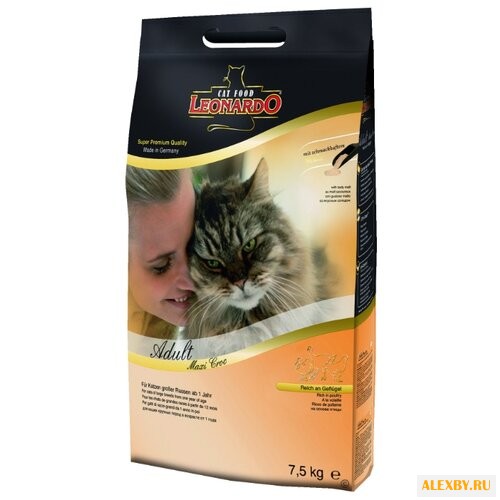 Корм для кошек Leonardo Adult