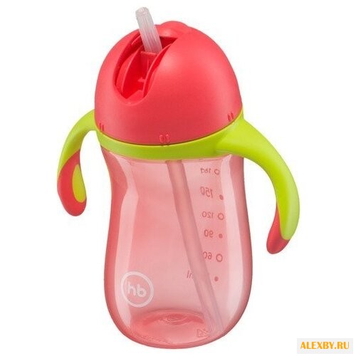 Поильник с трубочкой Happy Baby