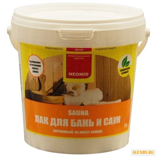 Лак NEOMID Sauna 1 л